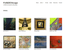 Tablet Screenshot of fusedchicago.com